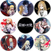 1pcs Anime Angels of Death Cosplay Badge Cartoon Rachel Gardner Ray Brooch Pins Zack Collection bags Badges for Backpacks