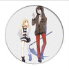 1pcs Anime Angels of Death Cosplay Badge Cartoon Rachel Gardner Ray Brooch Pins Zack Collection bags Badges for Backpacks